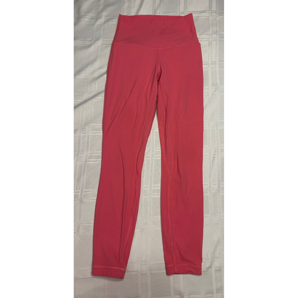 Lululemon Leggings Women 4 Pink Align High-Rise Pant 25 Nulu Yoga Activewear